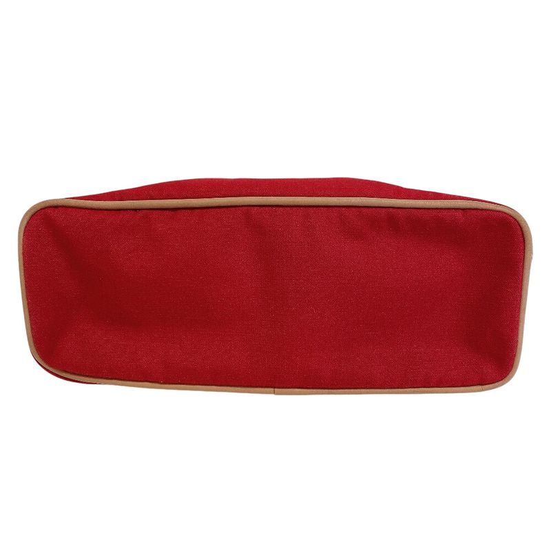 Hermes Bolide Pouch GM Canvas Red