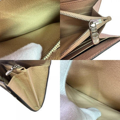 Louis Vuitton Flap Bifold Portefeuille Sarah Epi Leather Wallet Beige