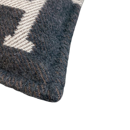 Hermes Jacquard Woven Avalon Wool Interior Others Ecru Shoulder Bag