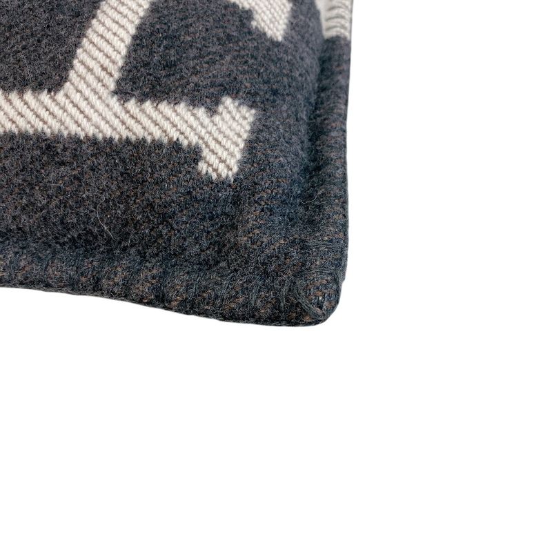 Hermes Jacquard Woven Avalon Wool Interior Others Ecru Shoulder Bag