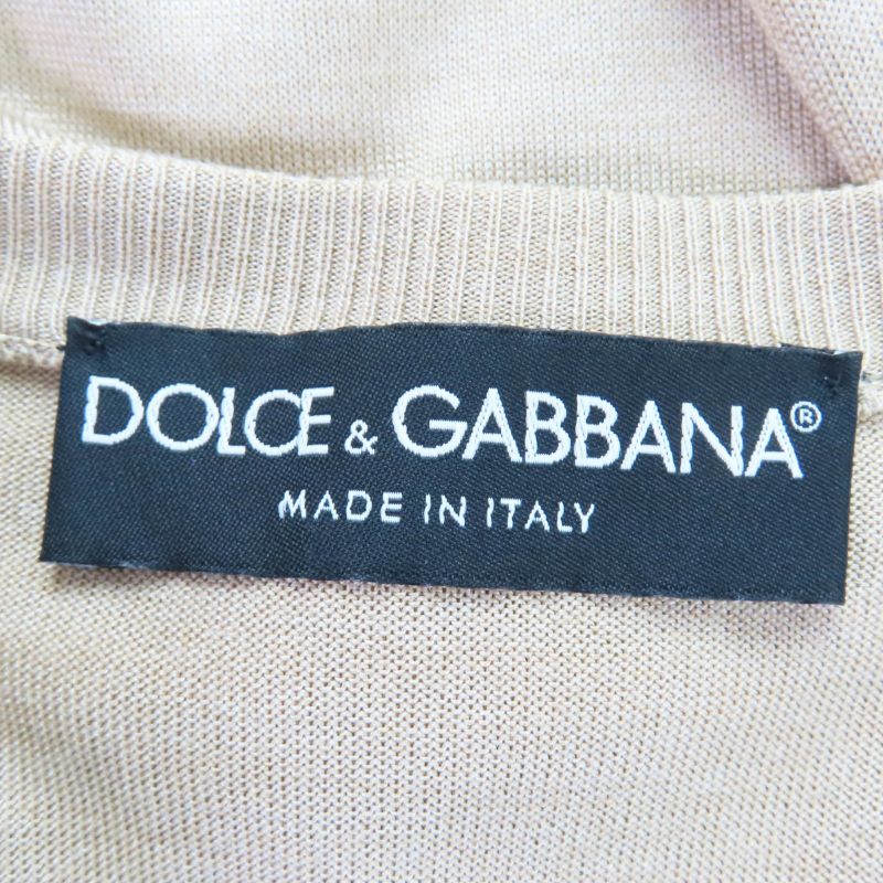 Dolce & Gabbana Silk Floral Print Knit Cardigan Top Ensemble Multicolor 40
