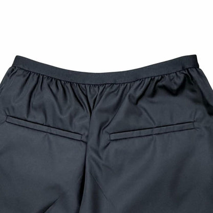 Prada Re-Nylon Logo Long Pants Wide Black