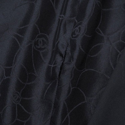 Chanel Jacket 40 Lace Pleated Long