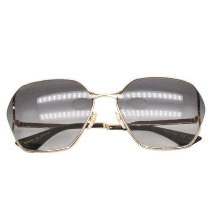 Gucci Sunglasses Eyewear 63 Gold Gray Metal Acetate — view 2