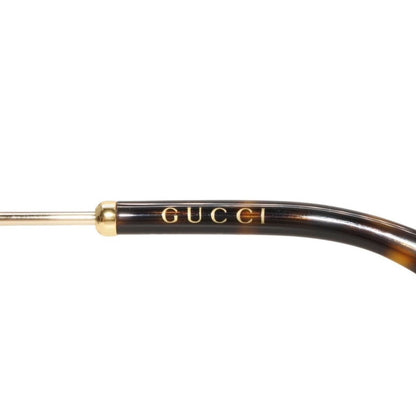 Gucci Sunglasses Eyewear 63 Gold Gray Metal Acetate — view 7