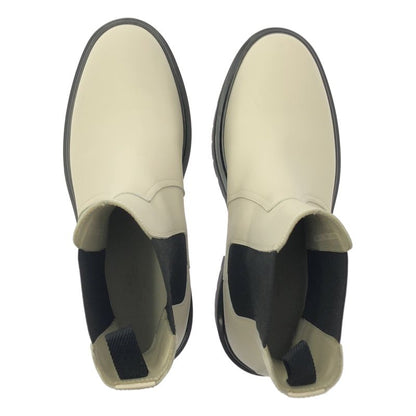 Hermes Hallow Side Gore Boots 38 White