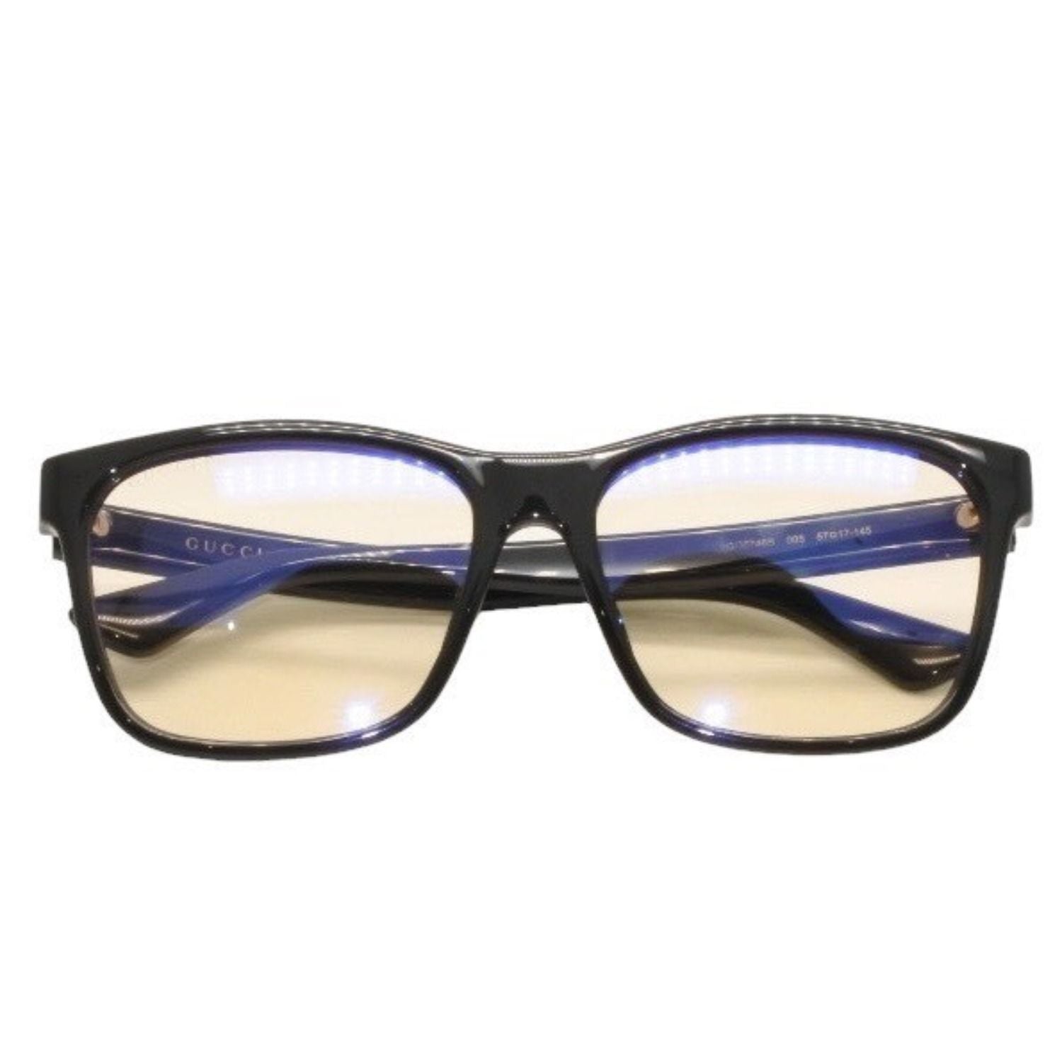 Gucci Sunglasses Eyewear 005 57 Sherry Line Black — view 2