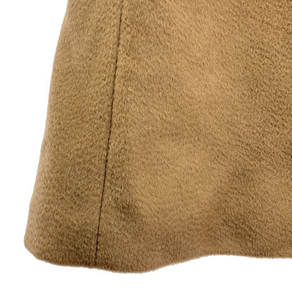 Max Mara Camel Wool Double Long Chesterfield Coat 38 Brown