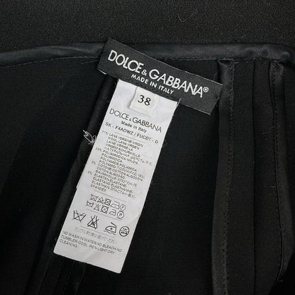 Dolce & Gabbana Long Skirt 38 S Black Bijoux