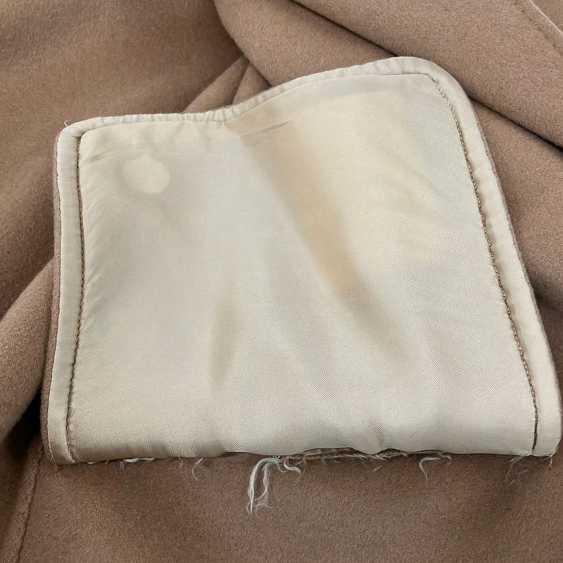 Dior Coat 9 M Light Brown Long Sleeve Shoulder Pad Autumn Winter