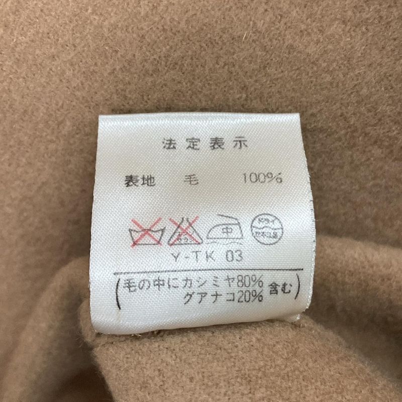Dior Coat 9 M Light Brown Long Sleeve Shoulder Pad Autumn Winter