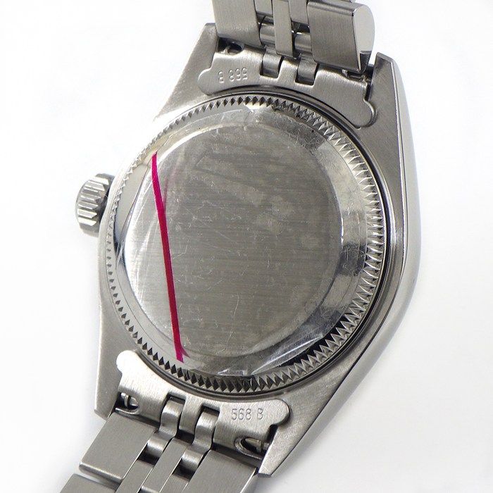 Rolex Watch Datejust Number Date White Dial Roman Index Full Ted Bezel Jubilee