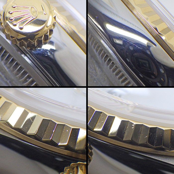 Rolex Watch Datejust P No White Dial Roman Index Full Ted Bezel Jubilee