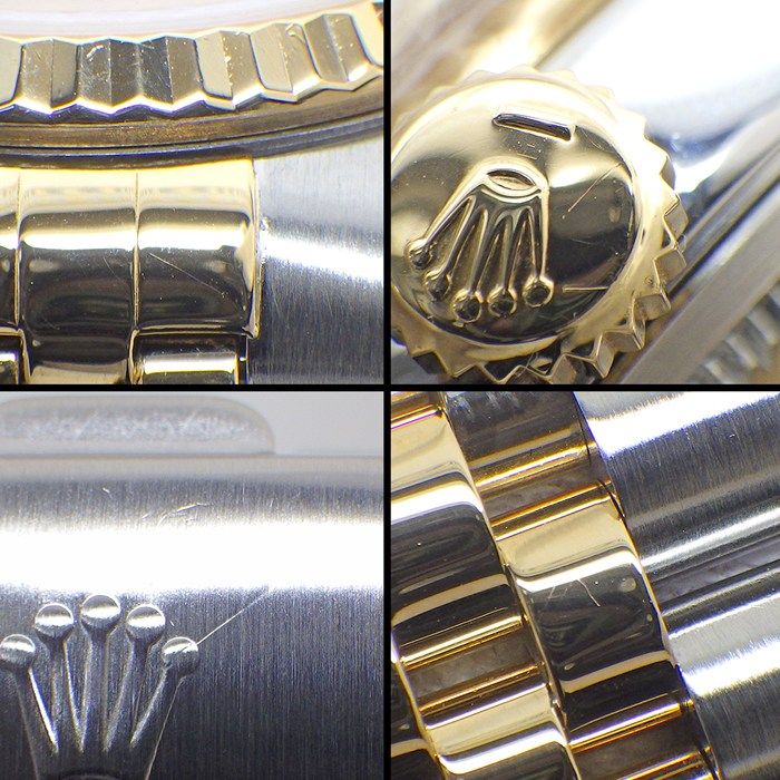 Rolex Watch Datejust No Date Luminous Hand Sunray Chien Pankara Dial Full Ted