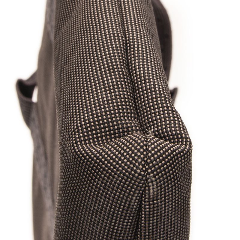 Hermes Line Briefcase Attache Gray Toile Ash