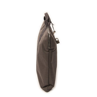 Hermes Line Briefcase Attache Gray Toile Ash