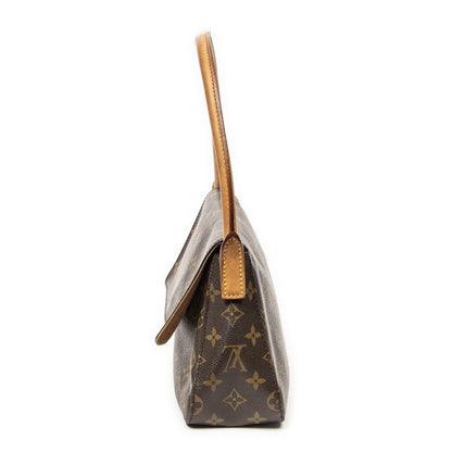 Louis Vuitton Mini Looping Brown Monogram Canvas Messenger Bag