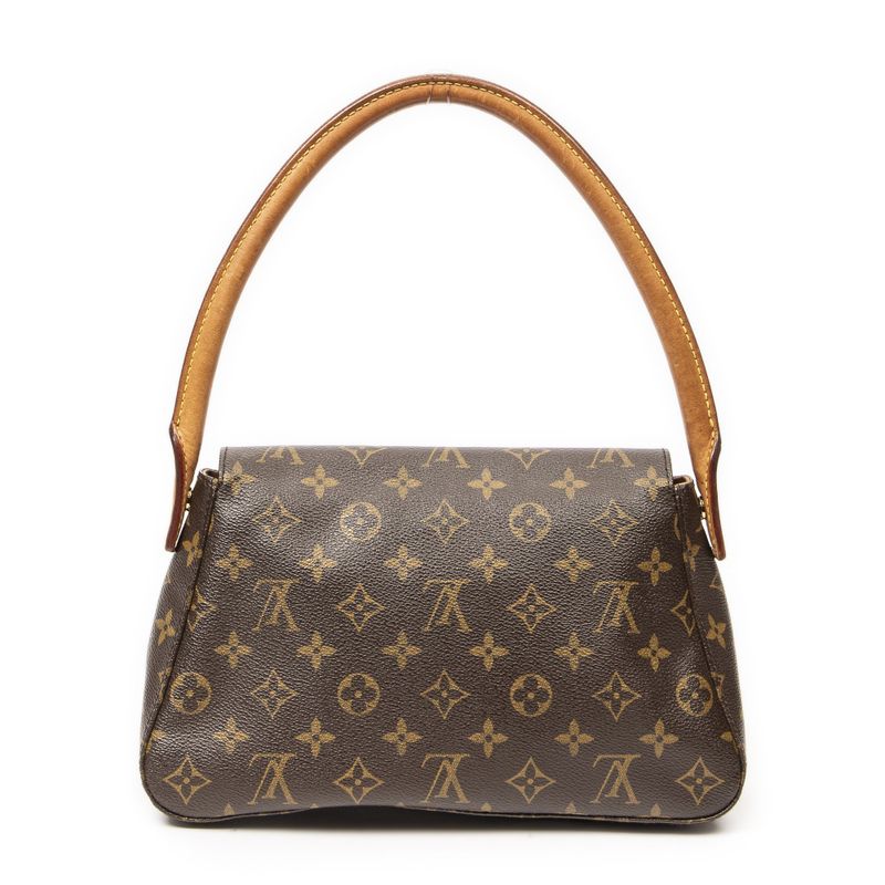 Louis Vuitton Mini Looping Brown Monogram Canvas Messenger Bag