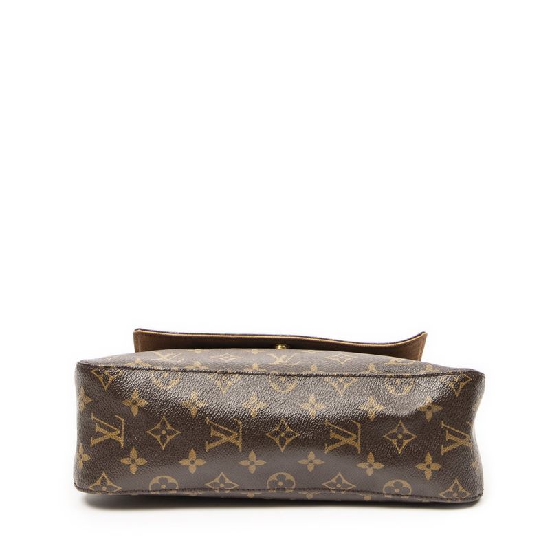 Louis Vuitton Mini Looping Brown Monogram Canvas Messenger Bag
