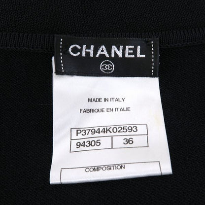 Chanel Knit Dress Black