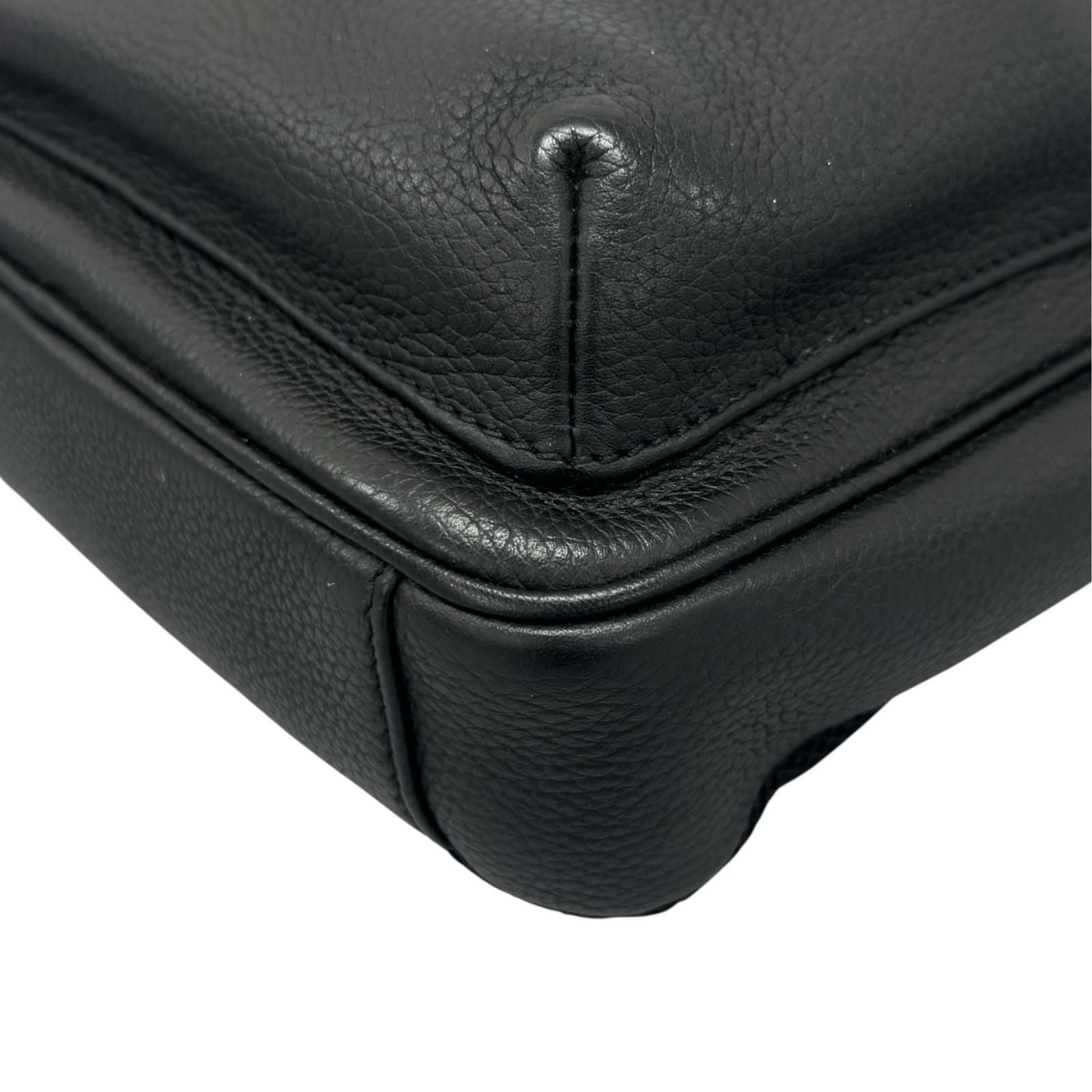 Dior Atelier Shoulder Bag Leather Black — view 8
