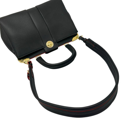 Louis Vuitton Astrid Handbag Leather Black 2-Way — view 5