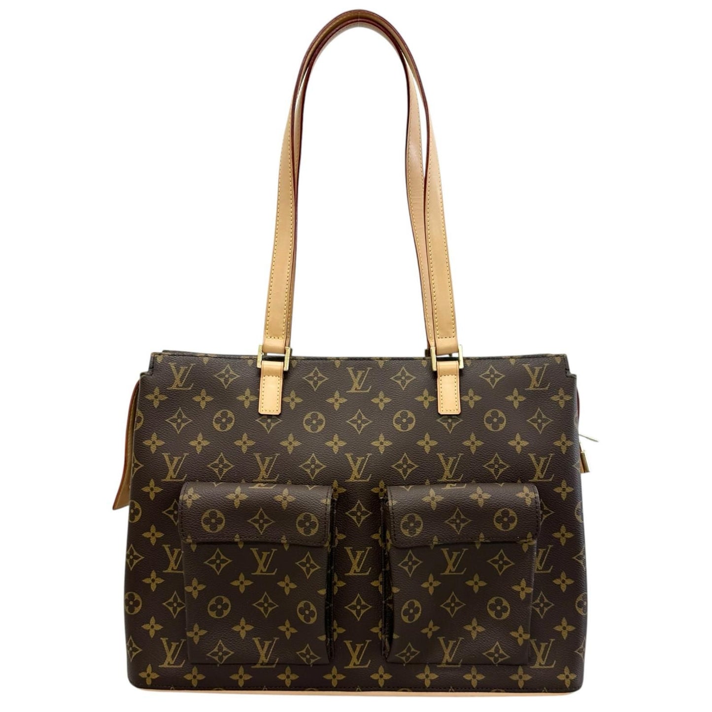 Louis Vuitton Handbag Monogram Canvas Brown