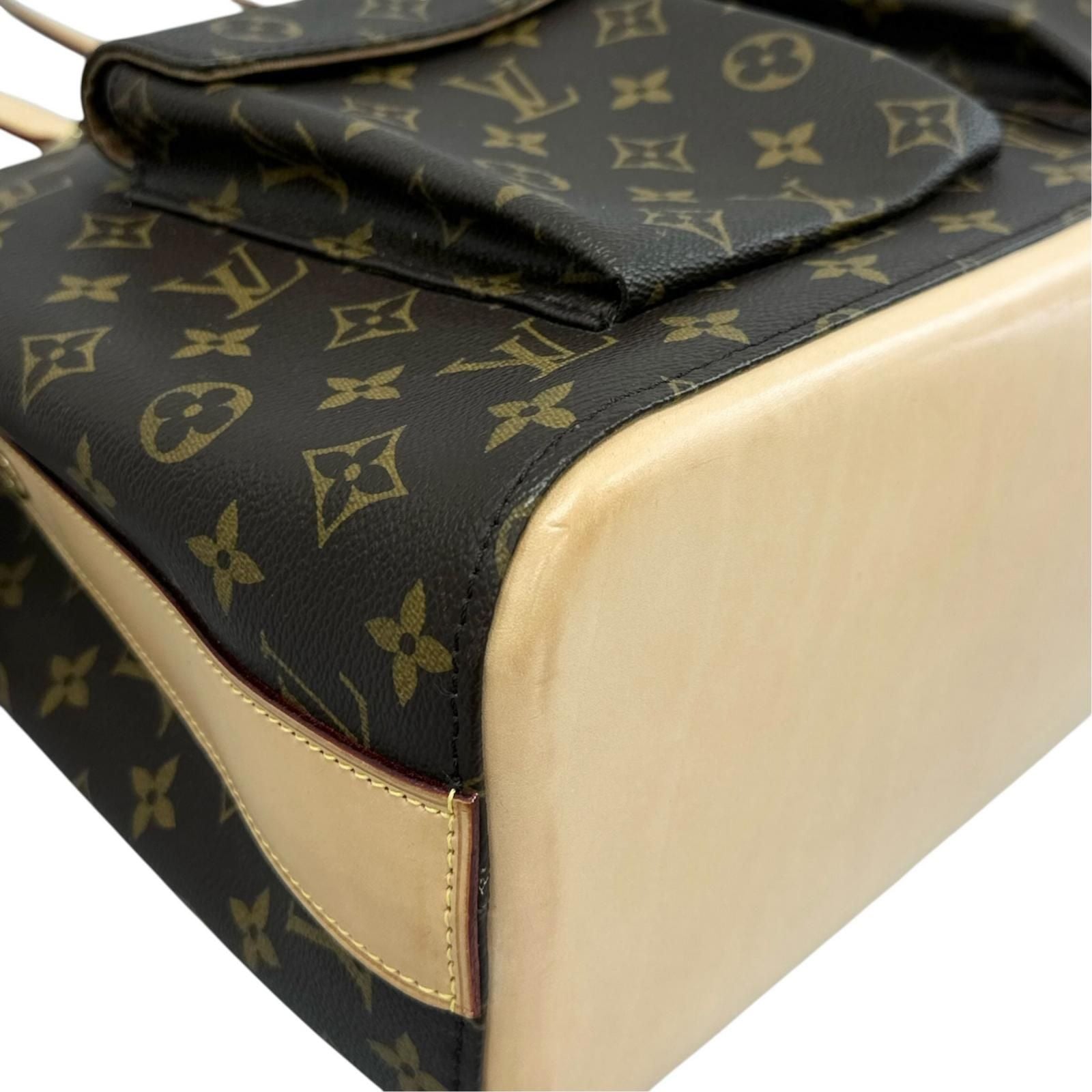 Louis Vuitton Handbag Monogram Canvas Brown — view 7