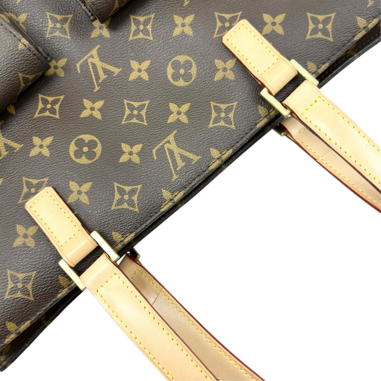 Louis Vuitton Handbag Monogram Canvas Brown — view 6