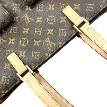 Louis Vuitton Handbag Monogram Canvas Brown — view 6