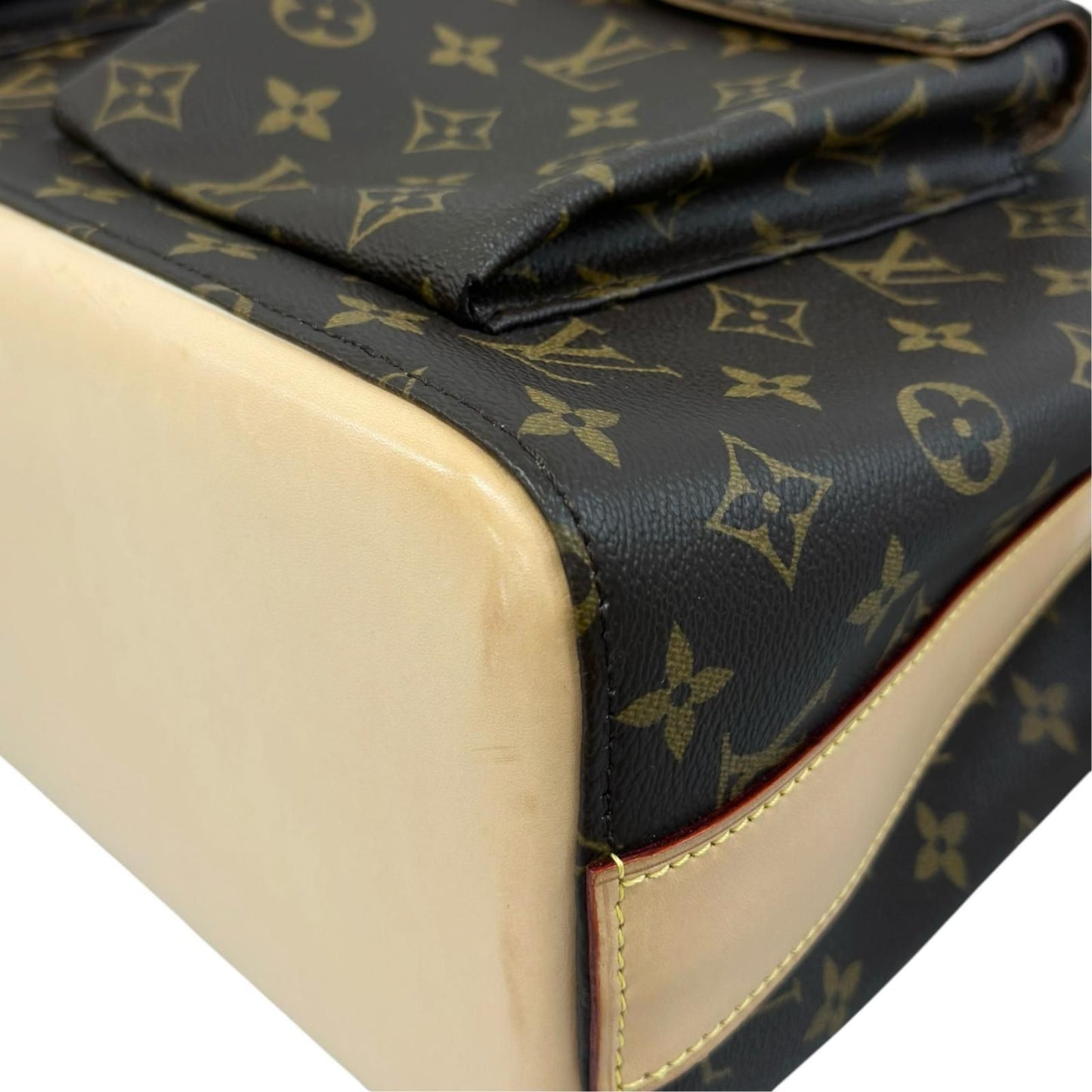 Louis Vuitton Handbag Monogram Canvas Brown — view 8