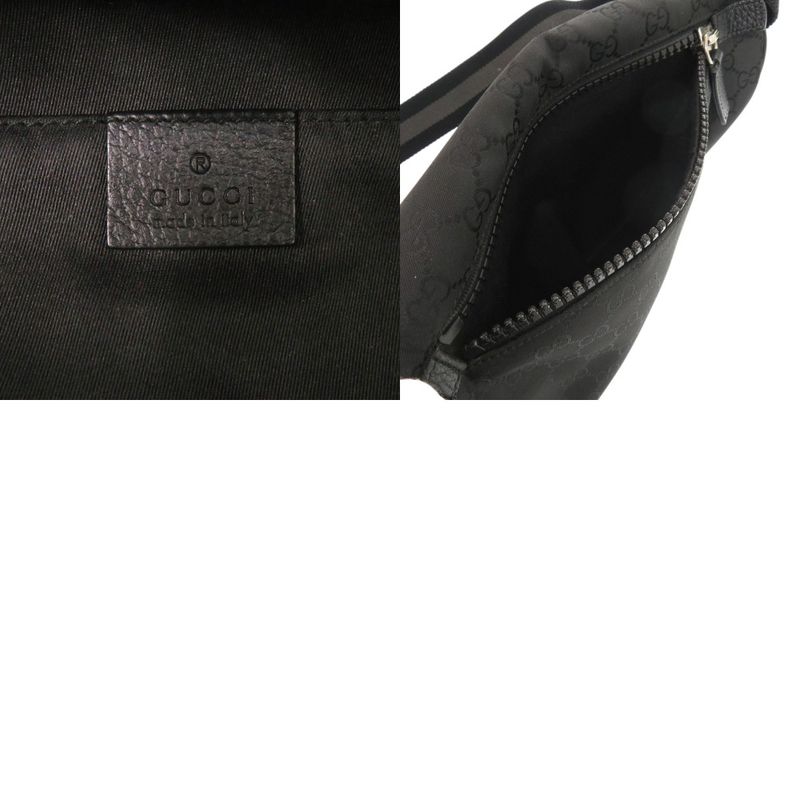 Gucci Belt Bag GG Nylon Black