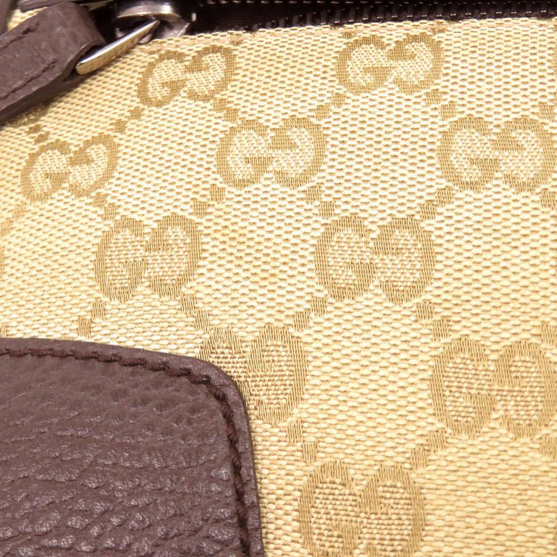 Gucci GG Canvas Beige Brown Belt Bag