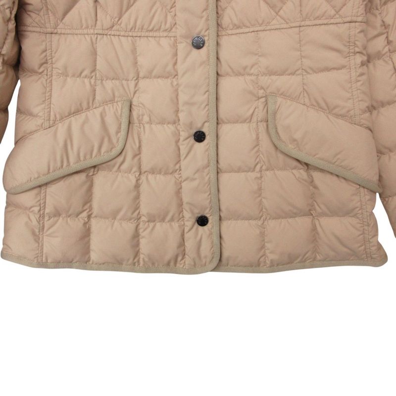 Moncler Down Jacket Courlis Quilted Lightweight Beige