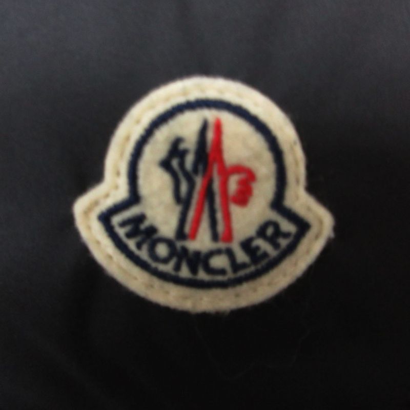 Moncler Down Vest Cardamine Zip Up Black