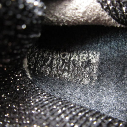 Balenciaga Sneakers Speed Sweatshirt Lame Knit Shoes 37 Black 23.5 cm