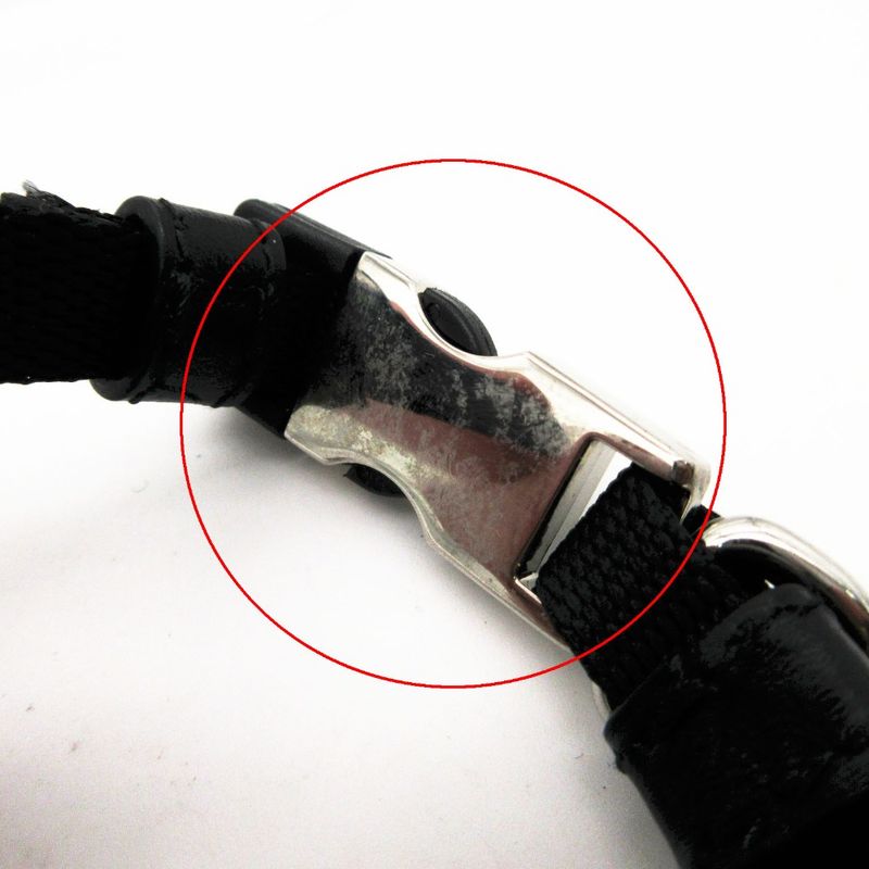 Prada Re-Nylon Tessuto Nylon Triangle Logo Pet Collar Black