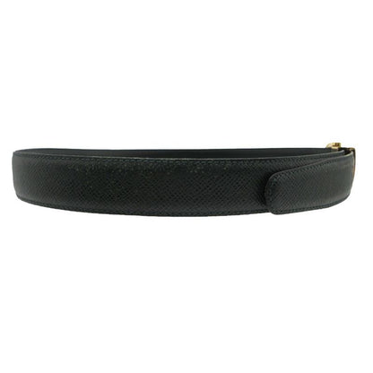 Louis Vuitton Belt Ceinture Classic Taiga Gold Silver Dark Green 110 44