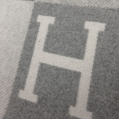Hermes Avalon II Wool Cashmere 135 170 Gray 