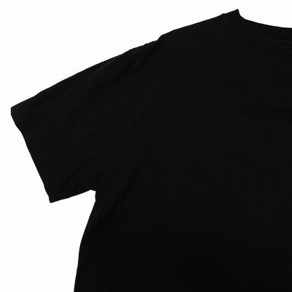 Gucci Short Sleeve T-Shirt Embroidered Cotton Jersey Logo Top Gray