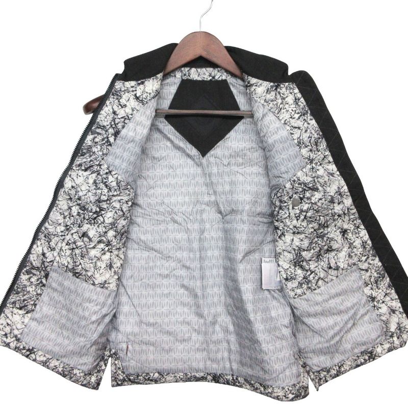 Moncler White Mountaineer Ring Down Vest Thomson Gilet Zip Up All Over Pattern