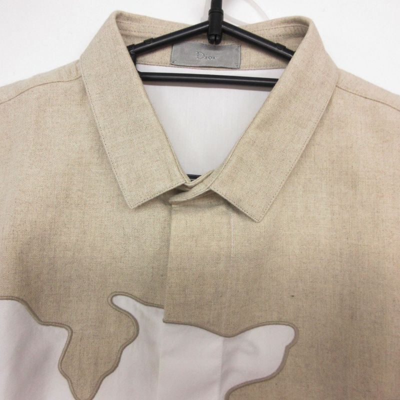 Dior Homme Long Sleeve Shirt Western Dress Shirt White