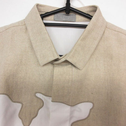 Dior Homme Long Sleeve Shirt Western Dress Shirt White