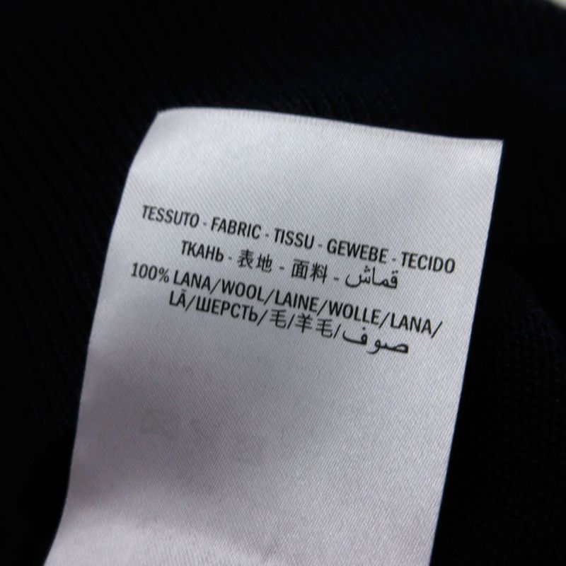 Gucci Knit Glogo All Over Pattern Sweater Neck Lightweight Wool Long Sleeve