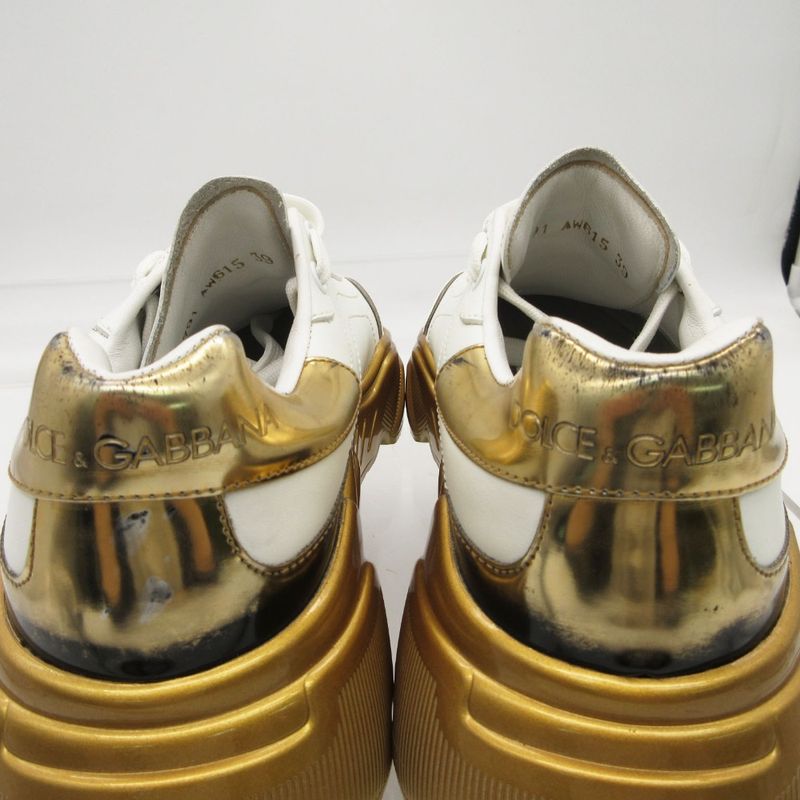 Dolce & Gabbana Sneakers Daymaster Star Chunky Sole Shoes White 39