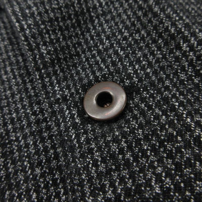 Miu Miu Vintage Archive Jacket Tracker Y2k Houndstooth Pattern Gray