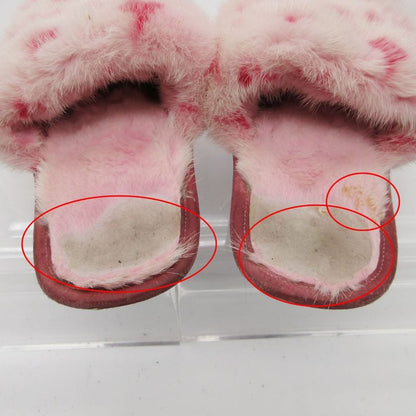Louis Vuitton Mule LV Suit Line Slippers Monogram Shoes Mink Pink