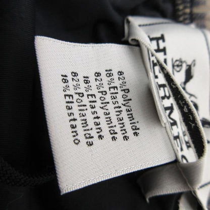 Hermes Shorts Hlogo All Over Pattern Swim Pants Gray