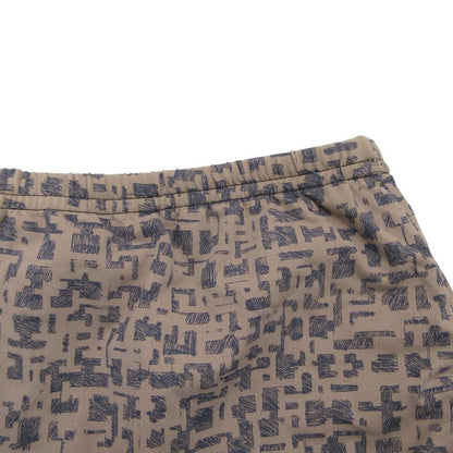 Hermes Shorts Hlogo All Over Pattern Swim Pants Gray