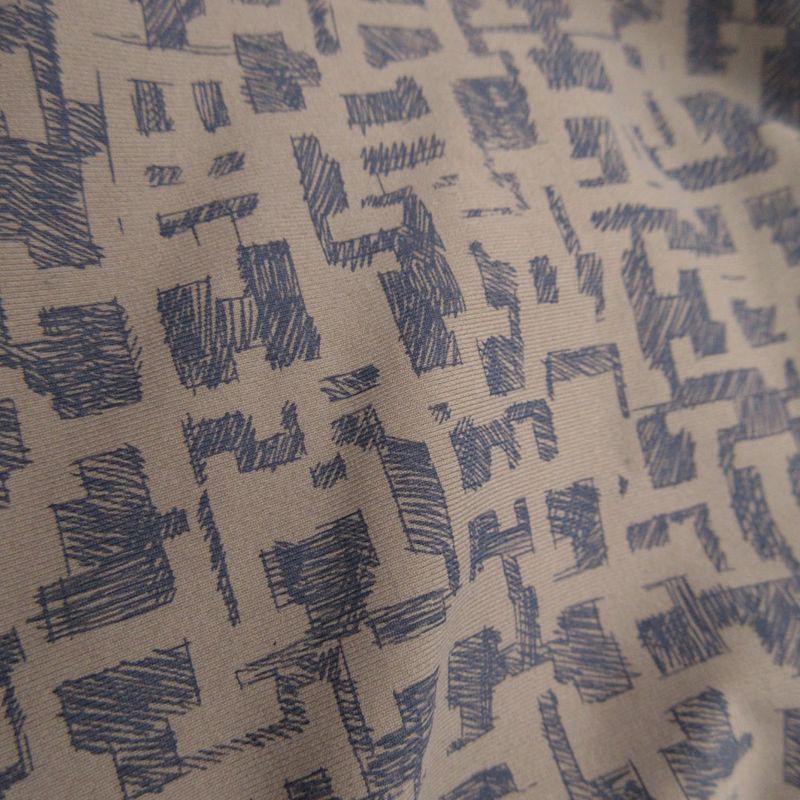 Hermes Shorts Hlogo All Over Pattern Swim Pants Gray